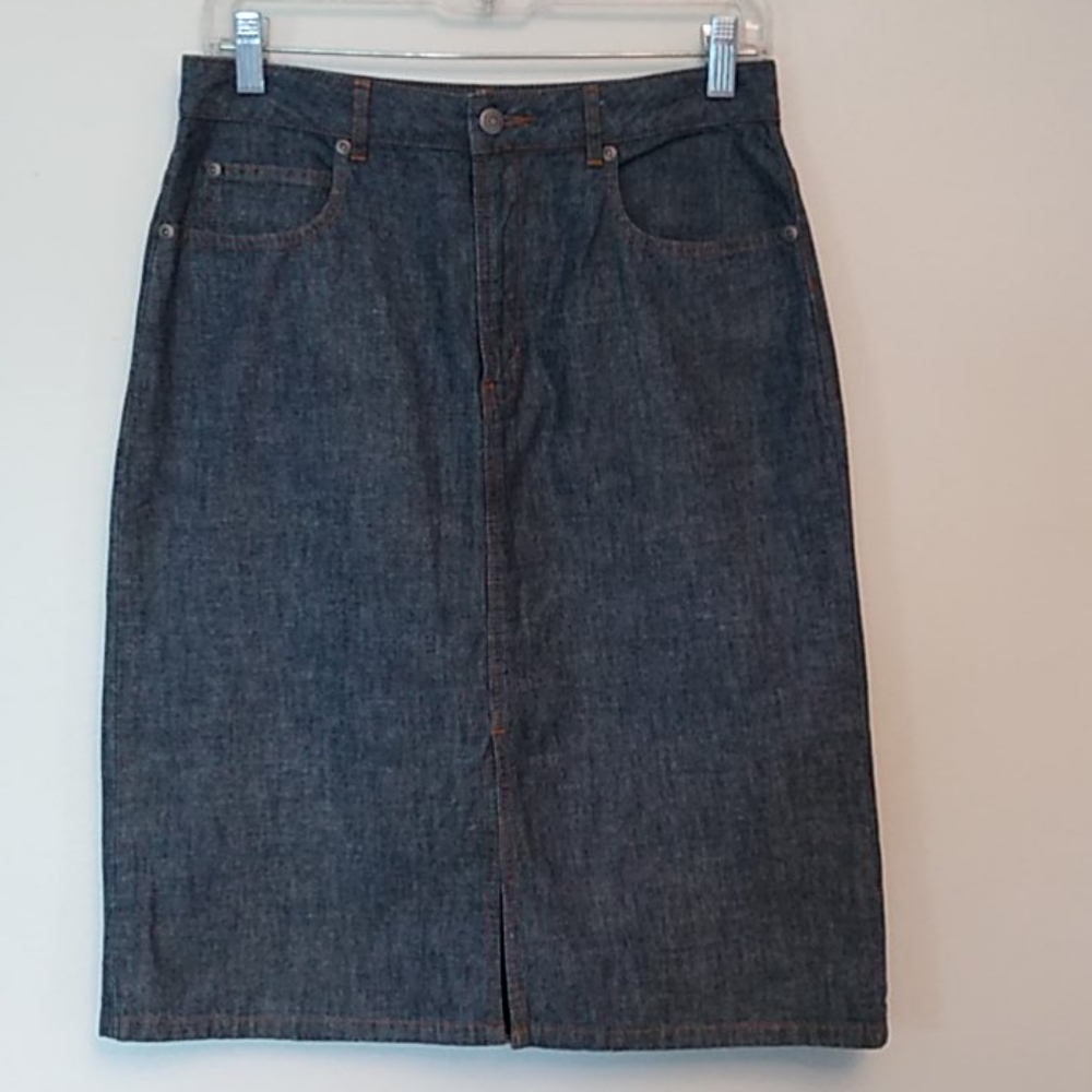 Caslon lightweight denim skirt